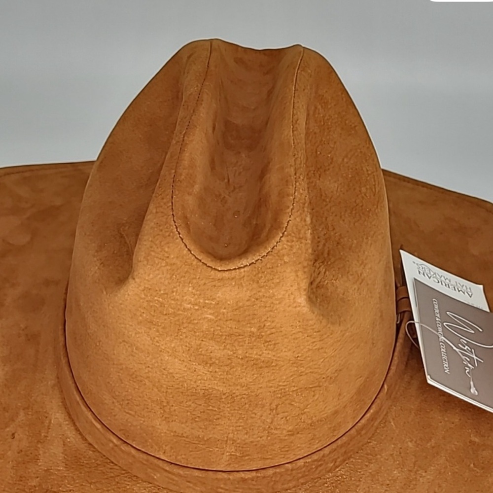 Classic Tan Women's Cowboy Hat - Picture 4 of 8